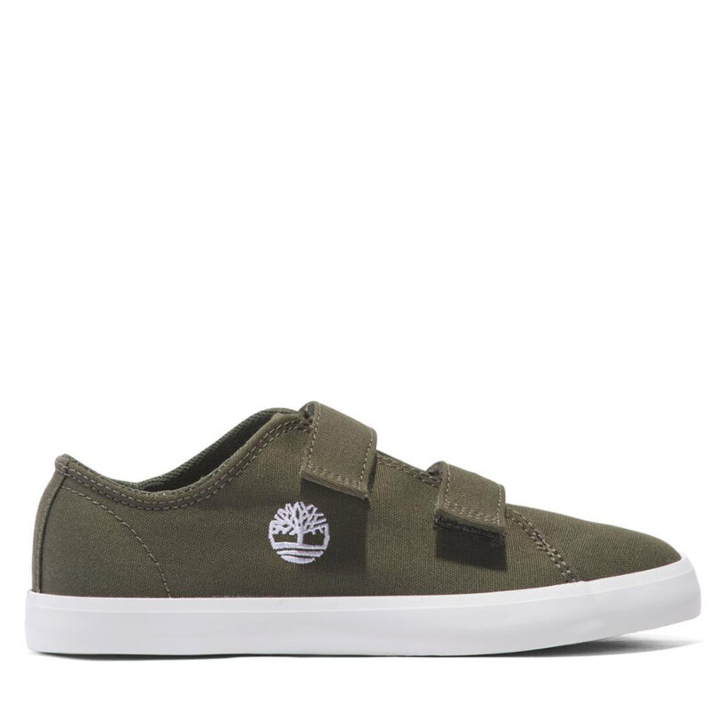 Гуменки Timberland Newport Bay Low Hook & Loop Sneaker TB0A66U9EZ91 Каки цвят на ниска цена