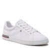 Гуменки Tommy Hilfiger Essential Stripes Sneaker FW0FW06954 Бял цвят на ниска цена