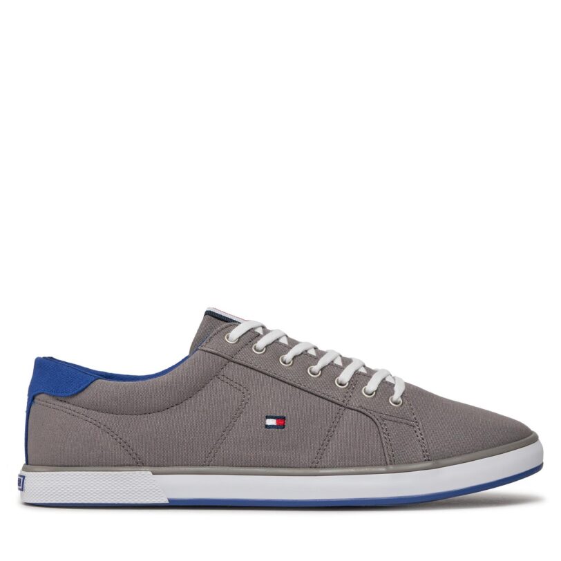 Гуменки Tommy Hilfiger Harlow 1D FM0FM00596 Сив цвят на ниска цена