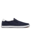Гуменки Tommy Hilfiger Harlow 2D FM0FM00597 Тъмносин цвят на ниска цена
