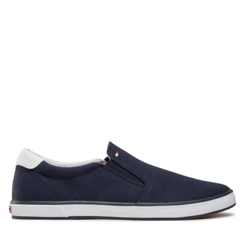 Гуменки Tommy Hilfiger Harlow 2D FM0FM00597 Тъмносин цвят на ниска цена