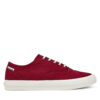 Гуменки Tommy Hilfiger Hi Vulc Oxford Twill FM0FM05400 Червен цвят на ниска цена