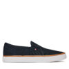 Гуменки Tommy Hilfiger Th Hi Vulc Core Low Ii Slipon FM0FM05514 Тъмносин цвят на ниска цена