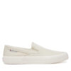 Гуменки Tommy Jeans Slip On Canvas Color EM0EM01544 Бежов цвят на ниска цена