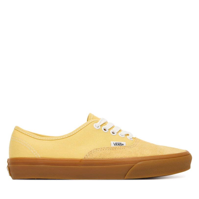 Гуменки Vans Authentic VN000D6GBK11 Жълт цвят на ниска цена