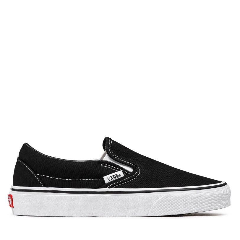 Гуменки Vans Classic Slip-On VN-0EYEBLK Черен цвят на ниска цена