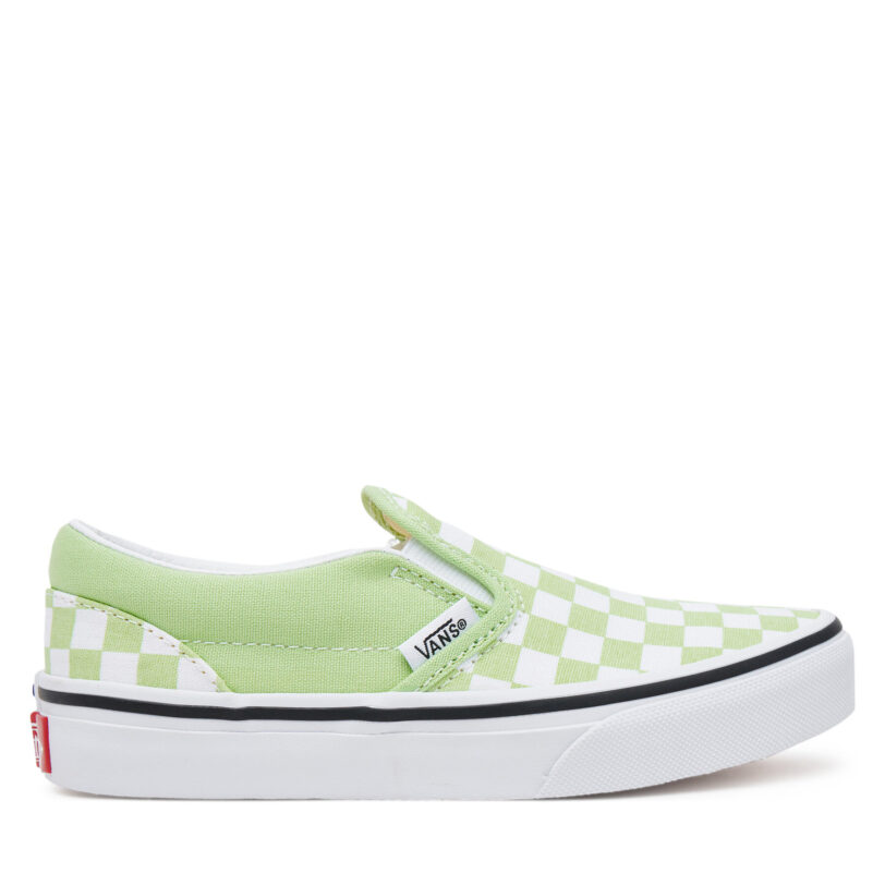 Гуменки Vans Classic Slip-On VN000D0JE2Y1 Зелен цвят на ниска цена