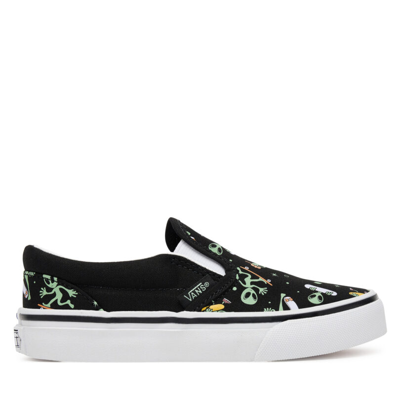 Гуменки Vans Classic Slip-On VN000D0JYJ71 Черен цвят на ниска цена