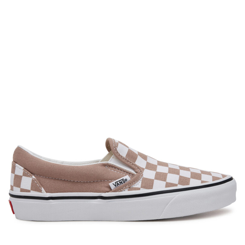 Гуменки Vans Classic Slip-On VN000D6YE2V1 Бежов цвят на ниска цена