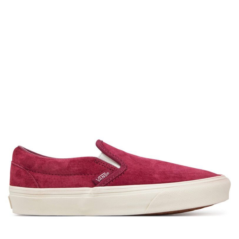 Гуменки Vans Classic Slip-On VN000D6YZCF1 Бордо цвят на ниска цена