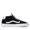 Гуменки Vans Mid Skool 37 VN0A3TKF6BT1 Черен цвят на ниска цена