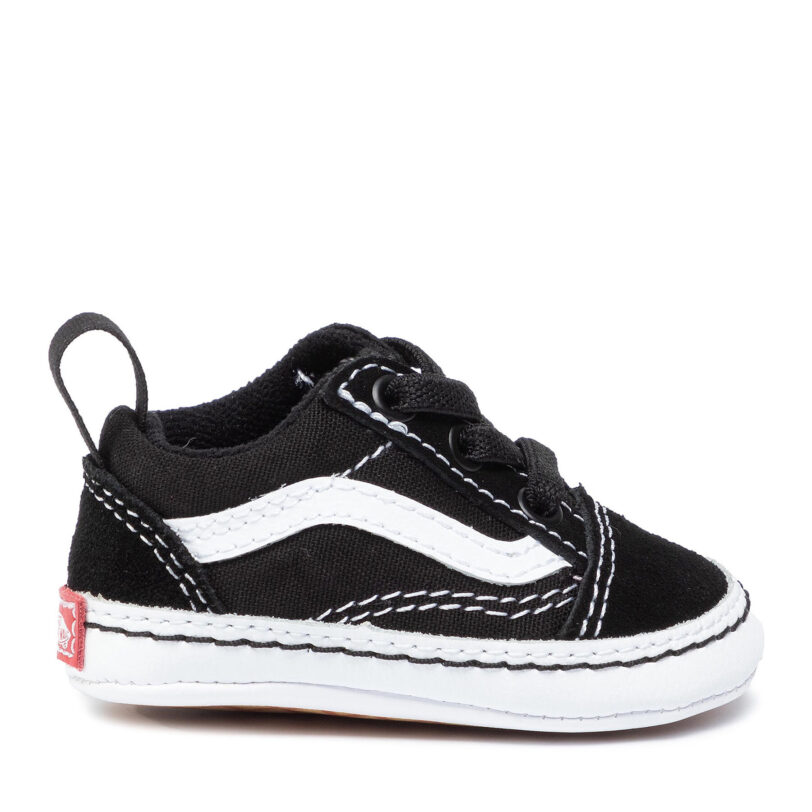 Гуменки Vans Old Skool Crib VN0A3U8K6BT1 Черен цвят на ниска цена