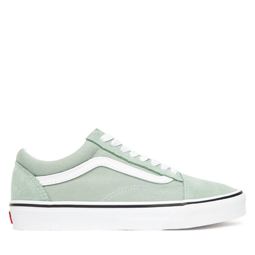 Гуменки Vans Old Skool VN000D6WEMW1 Зелен цвят на ниска цена