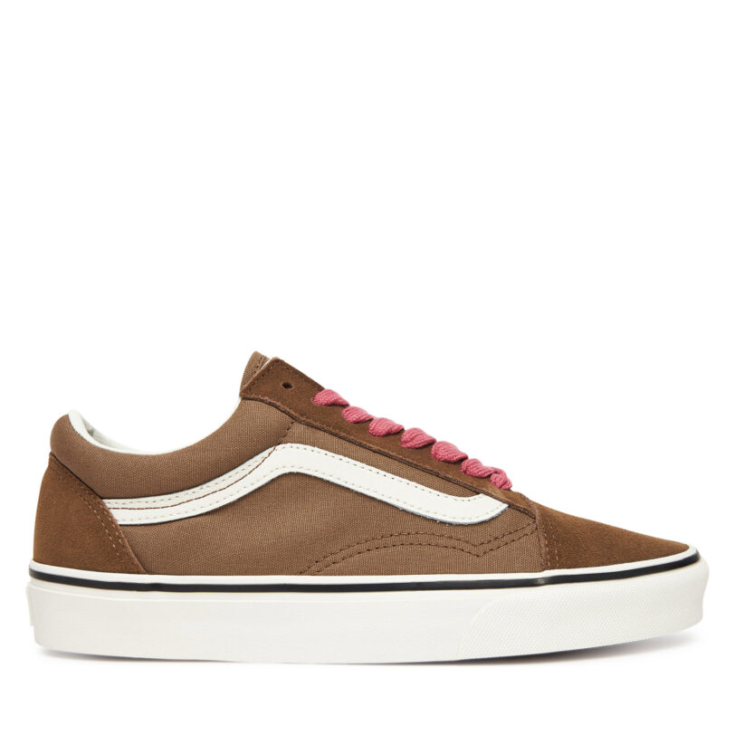 Гуменки Vans Old Skool VN000D6WRPK1 Кафяв цвят на ниска цена