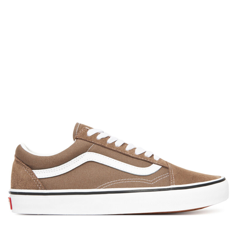 Гуменки Vans Old Skool VN000D7Z1NU1 Кафяв цвят на ниска цена