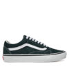 Гуменки Vans Old Skool VN000D7ZPRM1 Зелен цвят на ниска цена