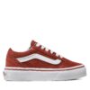 Гуменки Vans Old Skool VN000W9TBRG1 Кафяв цвят на ниска цена