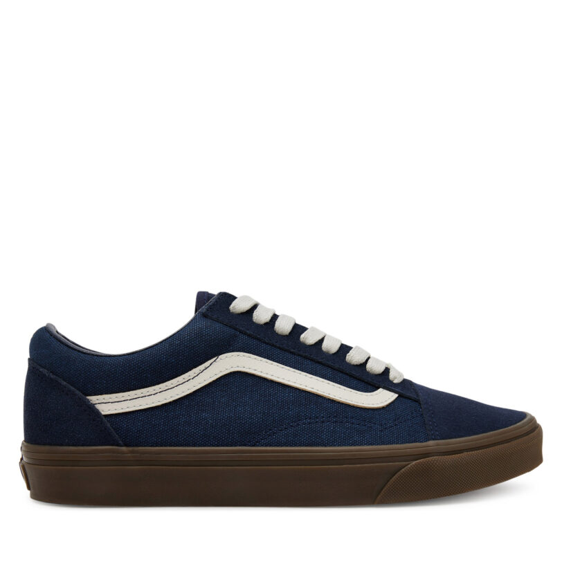 Гуменки Vans Old Skool VN0A2Z42NVY1 Тъмносин цвят на ниска цена