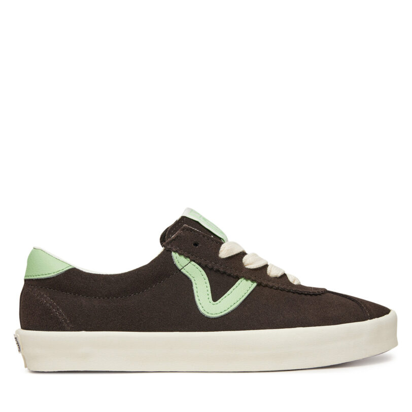 Гуменки Vans Pop Pistachio Green VN000D1PE2Y1 Черен цвят на ниска цена