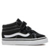 Гуменки Vans Sk8-Mid Reissue V VN00018W6BT Черен цвят на ниска цена