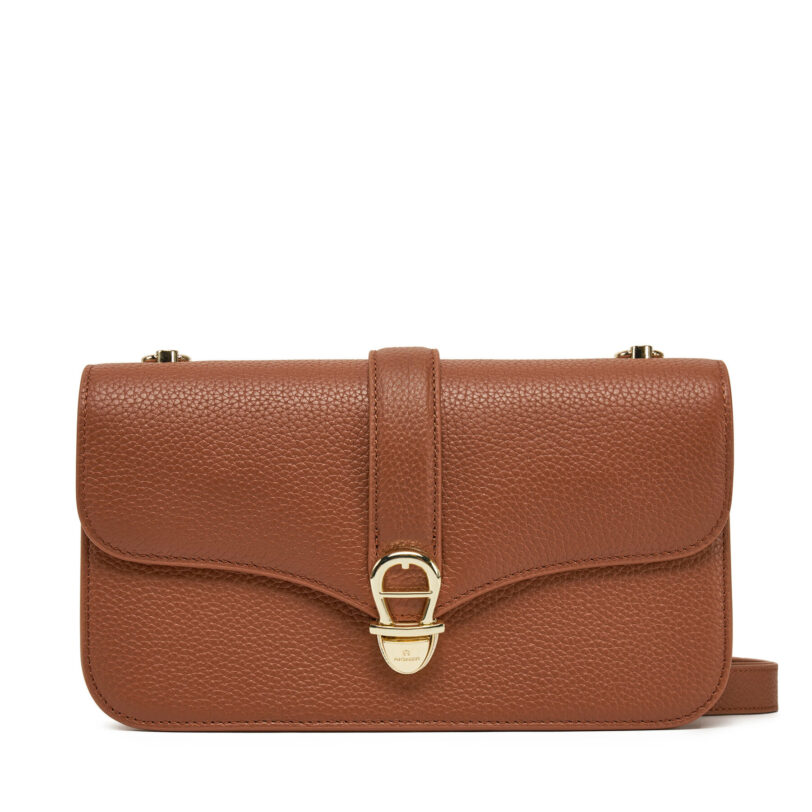 Дамска чанта Aigner 132412 Кафяв цвят на ниска цена