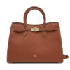 Дамска чанта Aigner 133007 Кафяв цвят на ниска цена