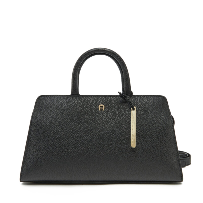 Дамска чанта Aigner 133034 Черен цвят на ниска цена