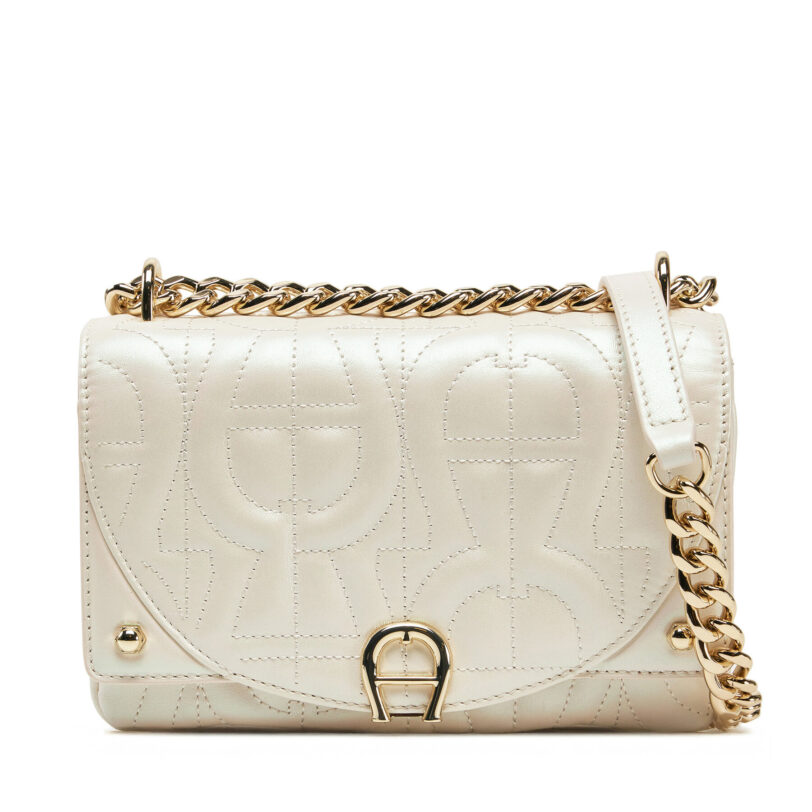 Дамска чанта Aigner 135043 Бял цвят на ниска цена