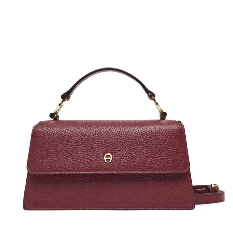 Дамска чанта Aigner Delia S 132985 Бордо цвят на ниска цена
