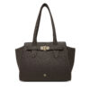 Дамска чанта Aigner Farah M 137412 Кафяв цвят на ниска цена