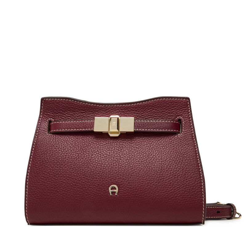 Дамска чанта Aigner Farah S 132961 Бордо цвят на ниска цена