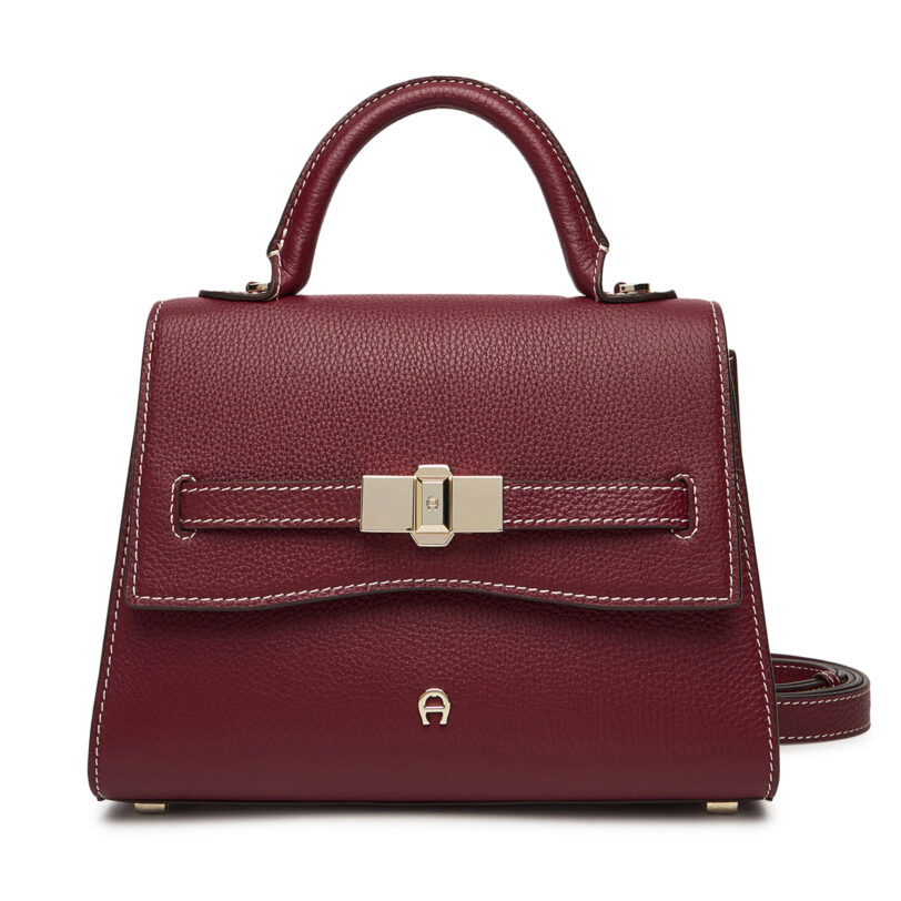 Дамска чанта Aigner Farah S 133071 Бордо цвят на ниска цена
