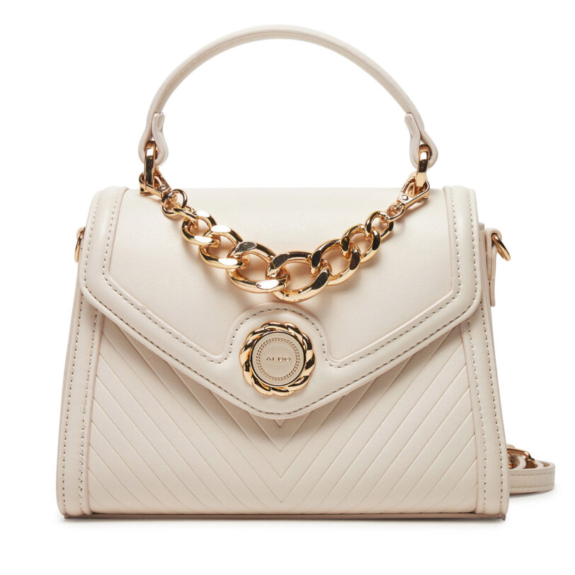 Дамска чанта Aldo Bynight 13681427 Екрю цвят на ниска цена