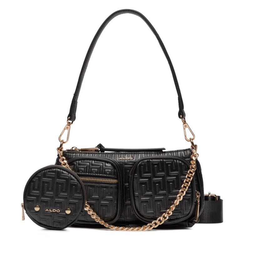 Дамска чанта Aldo Everyday 13762378 Черен цвят на ниска цена