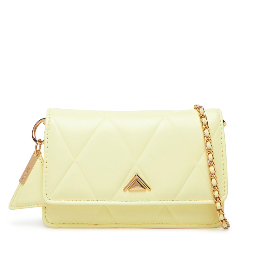 Дамска чанта Aldo Fititall 14009802 Жълт цвят на ниска цена