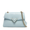 Дамска чанта Aldo Softpuff 14009826 Светлосиньо цвят на ниска цена