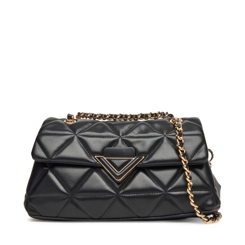 Дамска чанта Aldo Softpuffquilt 14010640 Черен цвят на ниска цена