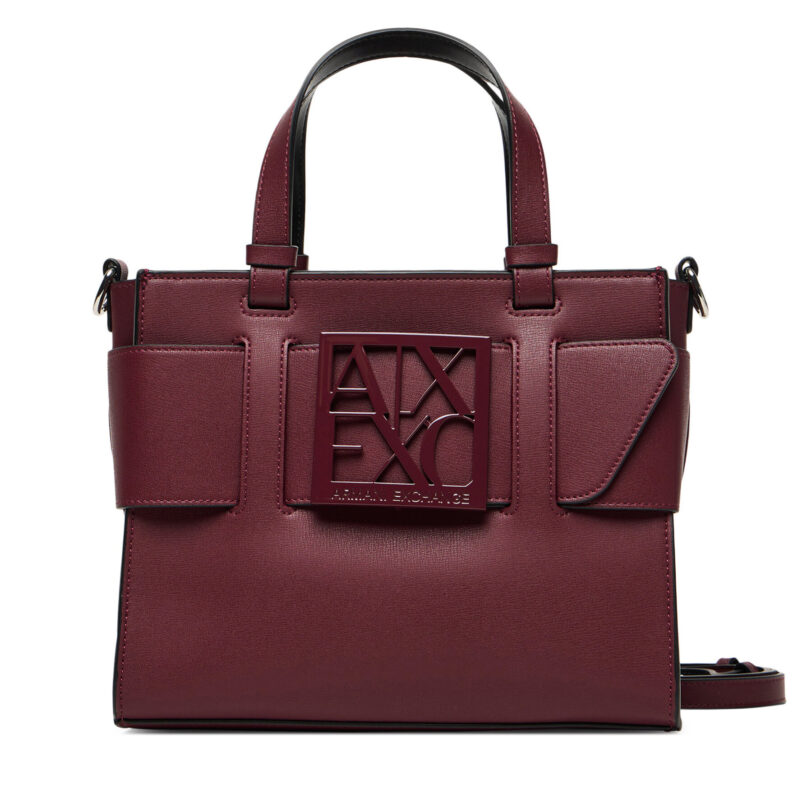 Дамска чанта Armani Exchange 942690 0A874 UA343 Бордо цвят на ниска цена