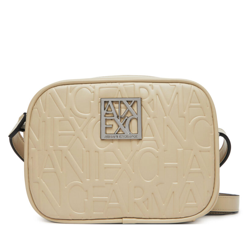 Дамска чанта Armani Exchange 942733 CC793 U1092 Бежов цвят на ниска цена
