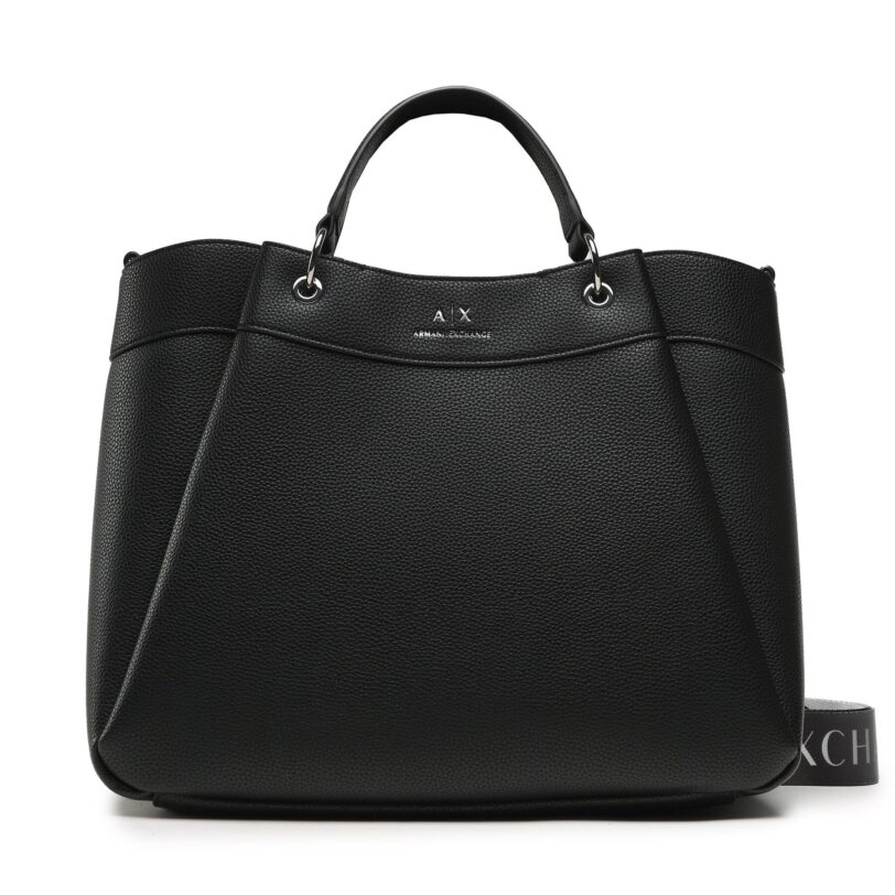 Дамска чанта Armani Exchange 942910 CC783 00020 Черен цвят на ниска цена