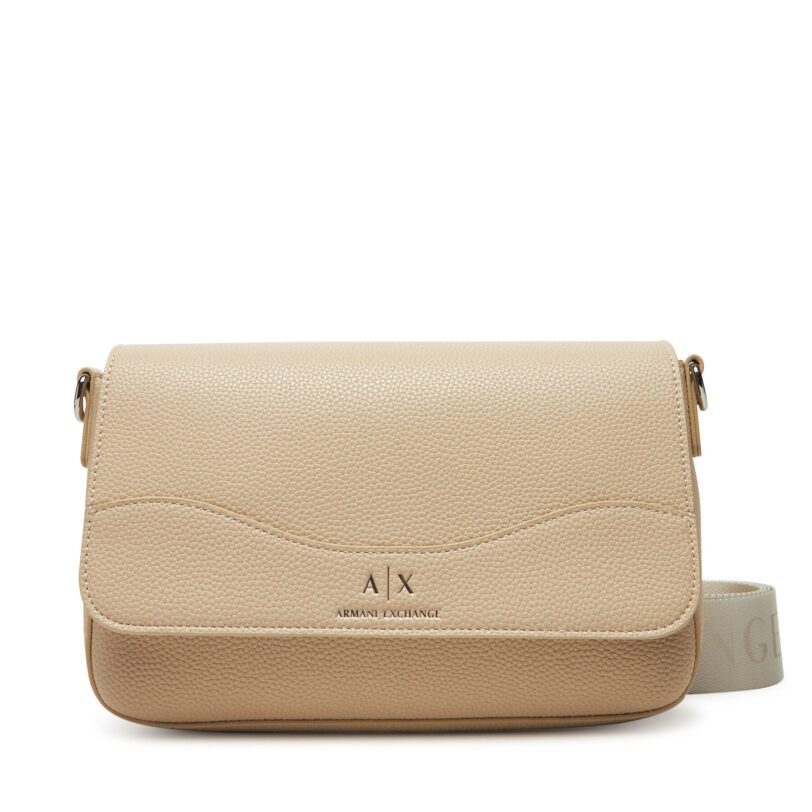 Дамска чанта Armani Exchange 942912 CC783 U1092 Бежов цвят на ниска цена