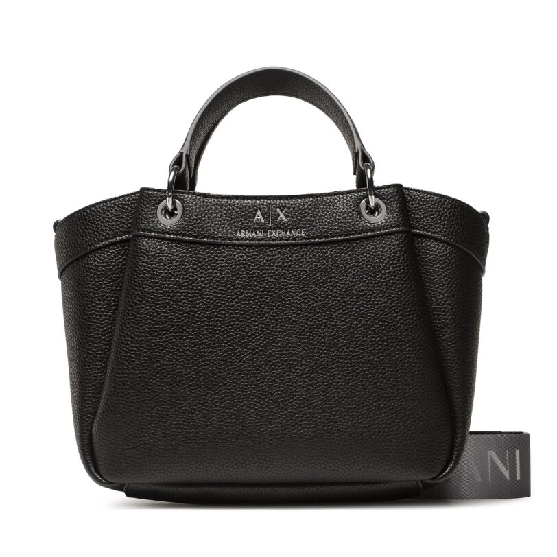 Дамска чанта Armani Exchange 942927 CC783 00020 Черен цвят на ниска цена