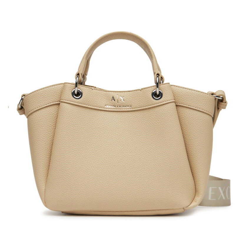 Дамска чанта Armani Exchange 942927 CC783 U1092 Бежов цвят на ниска цена