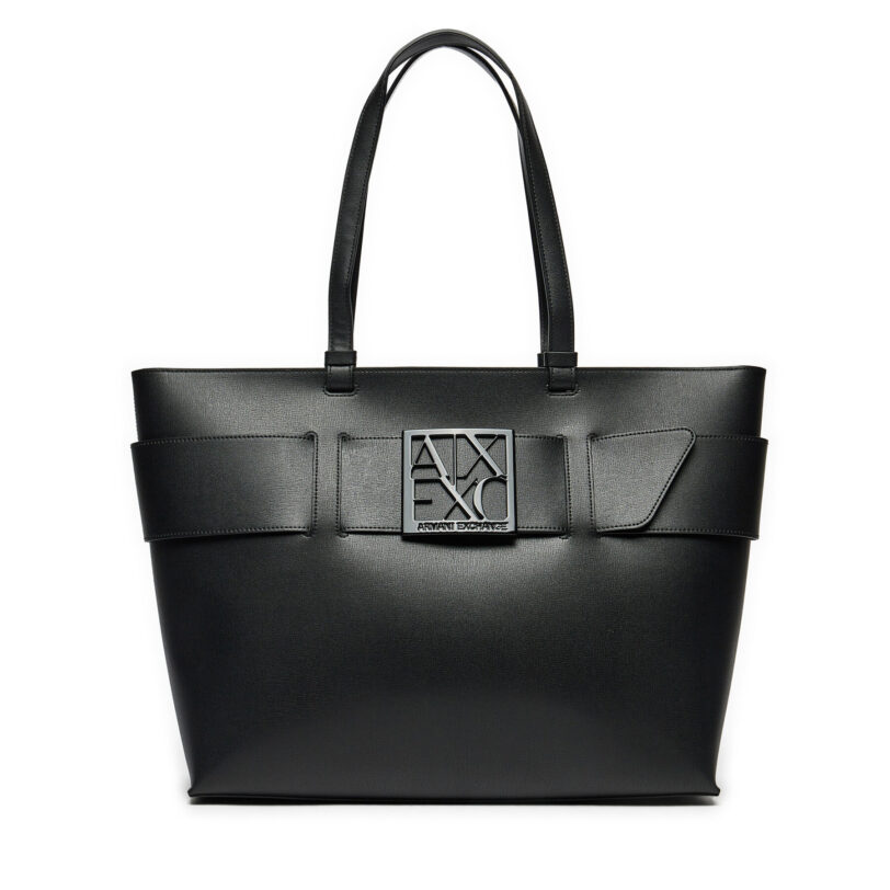 Дамска чанта Armani Exchange 949127 0A874 00020 Черен цвят на ниска цена