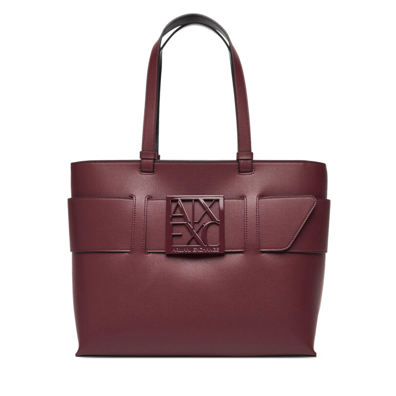 Дамска чанта Armani Exchange 949138 0A874 UA343 Бордо цвят на ниска цена