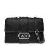 Дамска чанта Armani Exchange XW000070 AF12039 UC001 Черен цвят на ниска цена