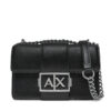Дамска чанта Armani Exchange XW000071 AF12039 UC001 Черен цвят на ниска цена