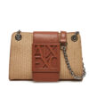 Дамска чанта Armani Exchange XW000281 AF13673 U6164 Кафяв цвят на ниска цена