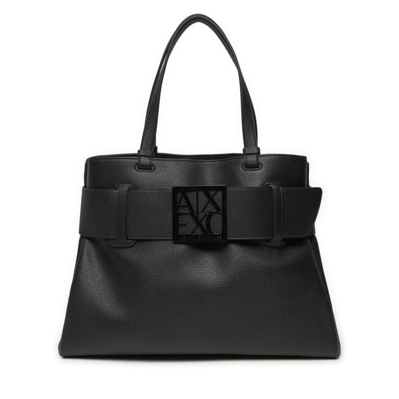 Дамска чанта Armani Exchange XW000284 AF11902 UC001 Черен цвят на ниска цена