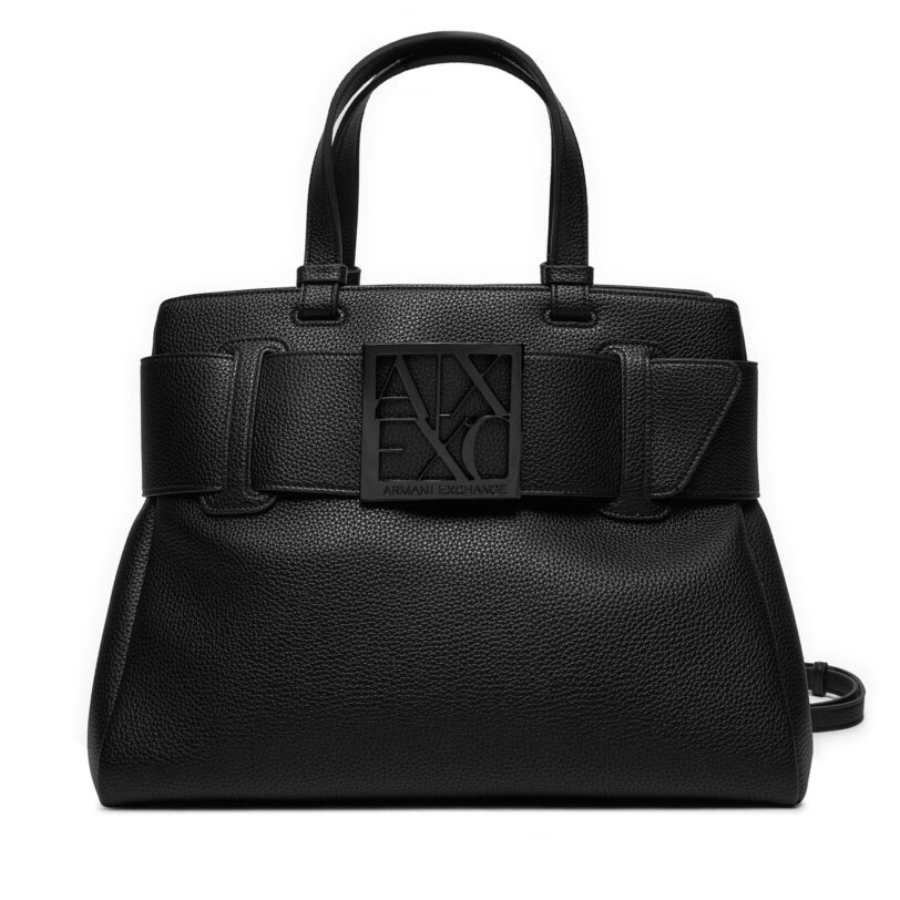 Дамска чанта Armani Exchange XW000285 AF11902 UC001 Черен цвят на ниска цена